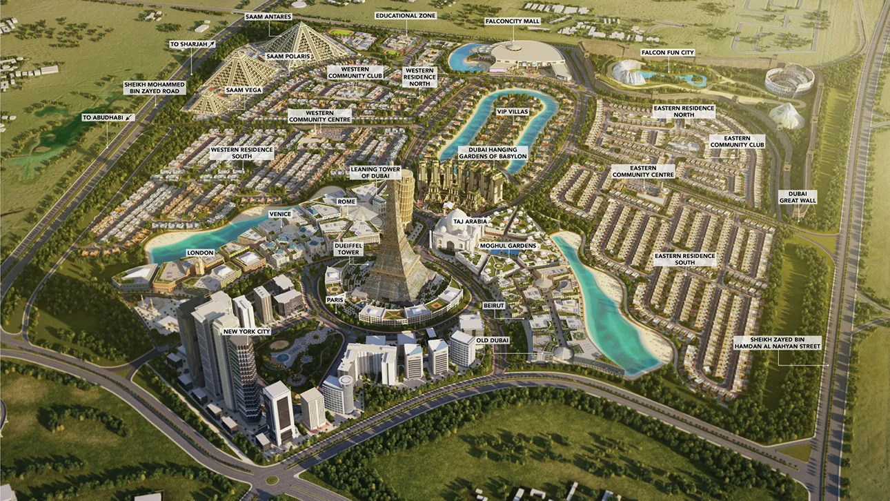 Falconcity of Wonders Master Plan